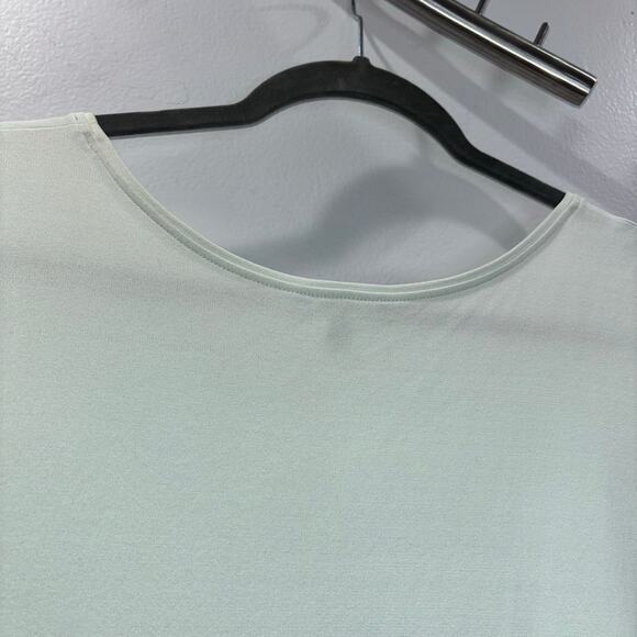Eileen Fisher 100% Silk Tank Top | Size Large | Mint Green - Picture 8 of 12